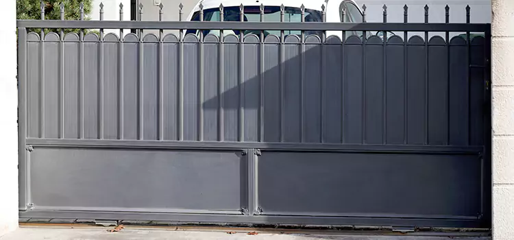 Metal Driveway Gate Installation Danbury